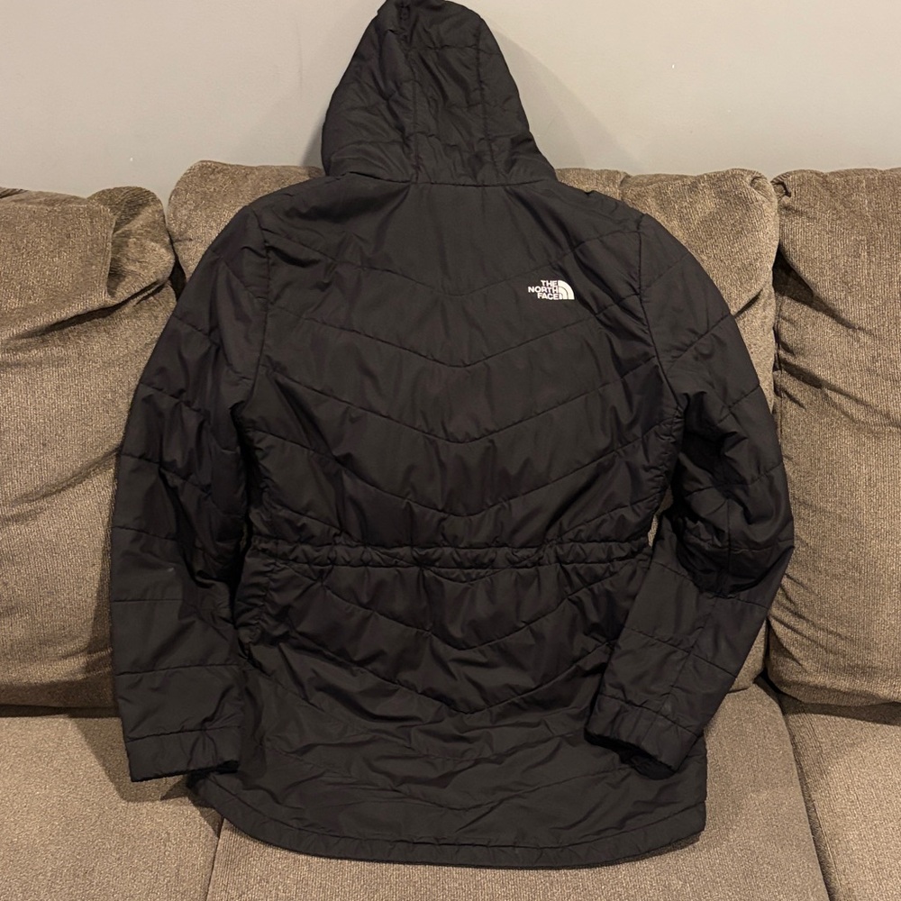 The North Face Women's Black Puffer Parka Jacket